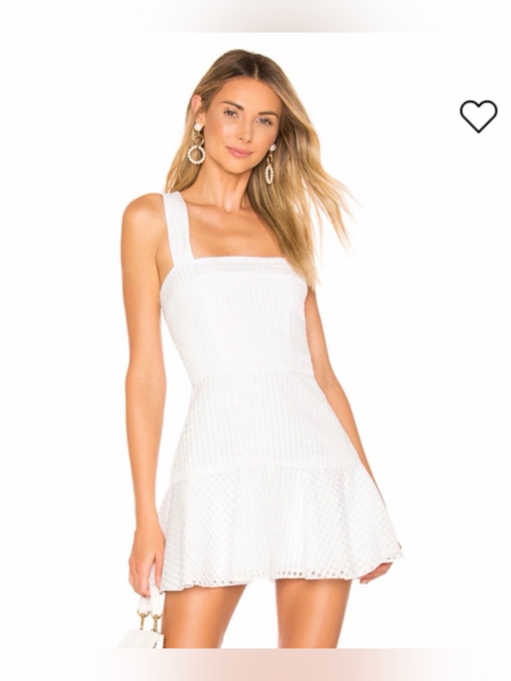 Amanda Uprichard Annalise Dress in White